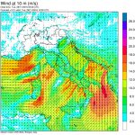 Allerta Meteo, freddo e neve: attenzione alla violenta burrasca di tramontana la prossima notte al Sud [MAPPE]