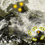 Ciclone sul Mar Jonio: maltempo a oltranza al Centro/Sud, sole e clima mite invece al Centro/Nord [LIVE]