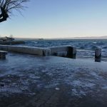 Gelo sul Lago di Bolsena, il “Burian” e il “Lake Effect” sul Lungolago di Marta [GALLERY]