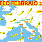 Previsioni Meteo Febbraio 2017, si prospetta un dominio Atlantico: neve sulle Alpi, piogge al Centro/Nord, accenno di primavera al Sud [MAPPE]