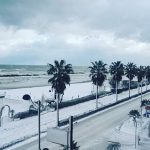 Pescara, tanta neve sulla costa e temperatura minima di -4,2°C in riva al mare. A rischio Pescara-Fiorentina [FOTO]