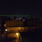 Pistoia capitale della cultura 2017: acceso il raggio laser [GALLERY]