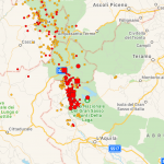 Terremoto, le scosse di stamattina hanno avuto un “risentimento sismico” fino al 6° grado Mercalli [MAPPE e DETTAGLI]