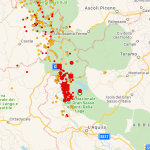 Terremoto, le scosse di stamattina hanno avuto un “risentimento sismico” fino al 6° grado Mercalli [MAPPE e DETTAGLI]