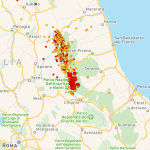 Terremoto, le scosse di stamattina hanno avuto un “risentimento sismico” fino al 6° grado Mercalli [MAPPE e DETTAGLI]