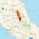 Terremoto, le scosse di stamattina hanno avuto un “risentimento sismico” fino al 6° grado Mercalli [MAPPE e DETTAGLI]