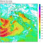 Allerta Meteo: violenta tempesta di maestrale sta per spazzare i mari ad ovest della Sardegna, onde di 6 metri e grandi mareggiate