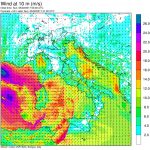 Allerta Meteo: violenta tempesta di maestrale sta per spazzare i mari ad ovest della Sardegna, onde di 6 metri e grandi mareggiate