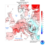 Clima: si conclude il mese di Febbraio più caldo di sempre, scarti dalla norma impressionanti [DATI e MAPPE]