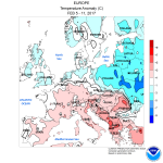 Clima: si conclude il mese di Febbraio più caldo di sempre, scarti dalla norma impressionanti [DATI e MAPPE]