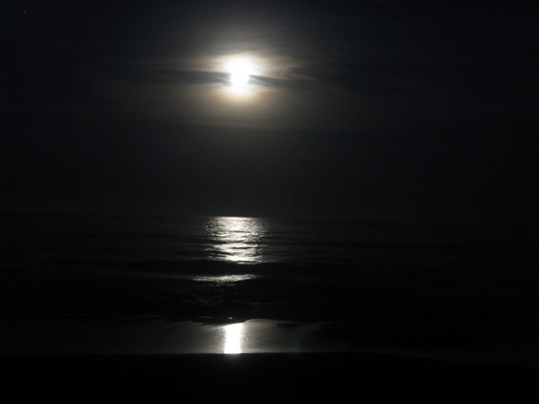 notte luna mare