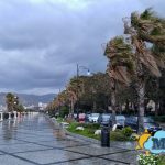 Maltempo nel giorno della Festa della Donna, a Reggio Calabria è tornato l’inverno [GALLERY]