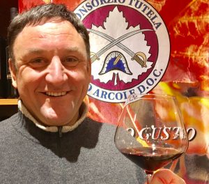 Roberto Pasini, presidente della Strada del Vino Arcole