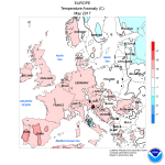 Caldo asfissiante, incendi e siccità: l’Europa torna a vivere l’incubo del 2003, l’Anticiclone Africano è inarrestabile [DATI]