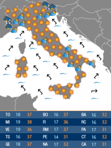 mappa meteoweb mercoledì (72H)