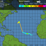 L’uragano “zombie” torna alla riscossa: “Lee” è diventato di 2ª categoria [MAPPE]