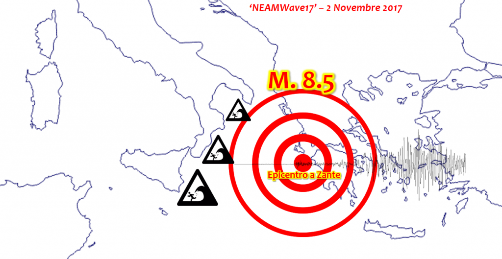 terremoto zante tsunami sud italia