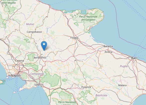 terremoto Benevento Pago Veiano