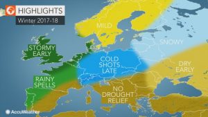 Previsioni Inverno 2017 2018 AccuWeather