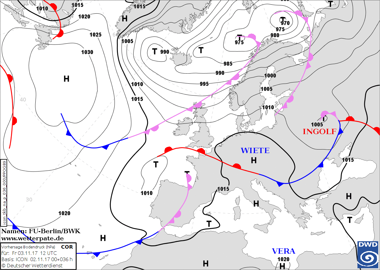 Le Previsioni Meteo dell Aeronautica Militare per i prossimi