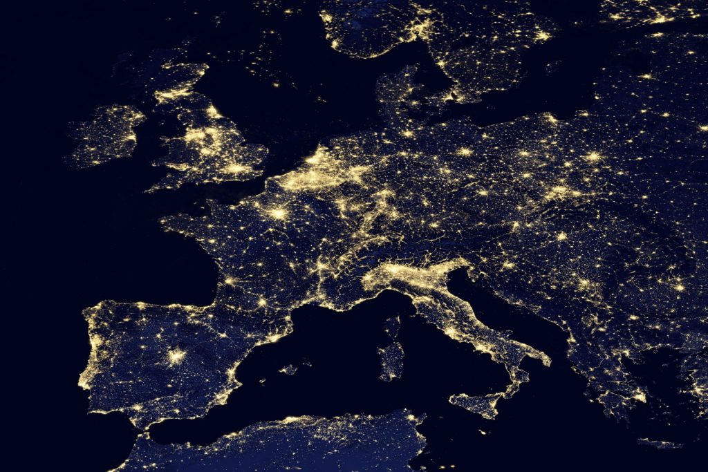 europa luci notte europe lights night (1)