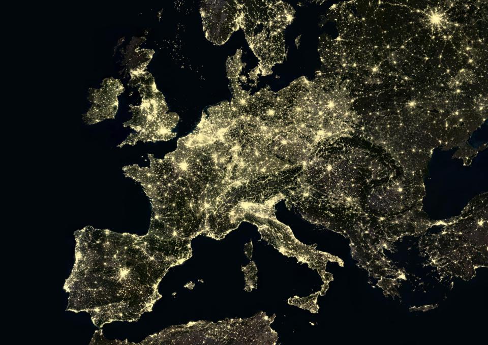 europa luci notte europe lights night (2)