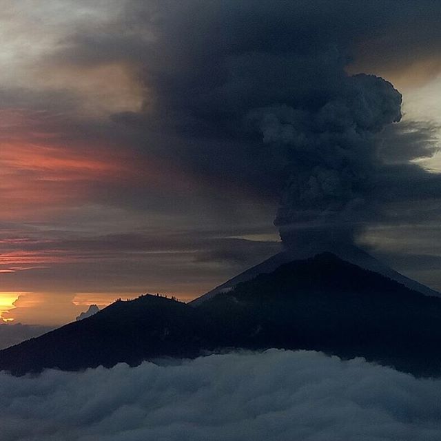 vulcano agung