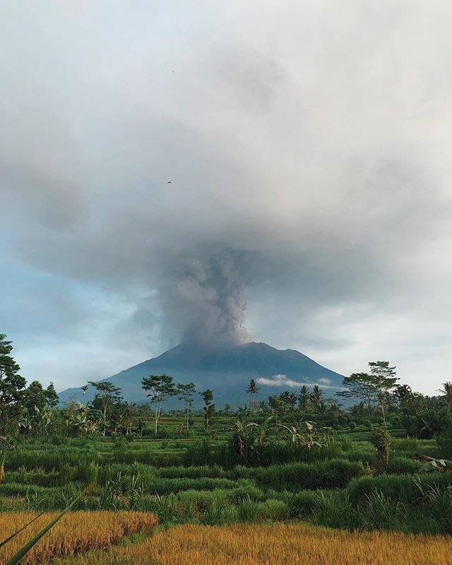 vulcano agung