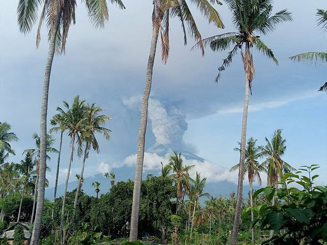 vulcano agung