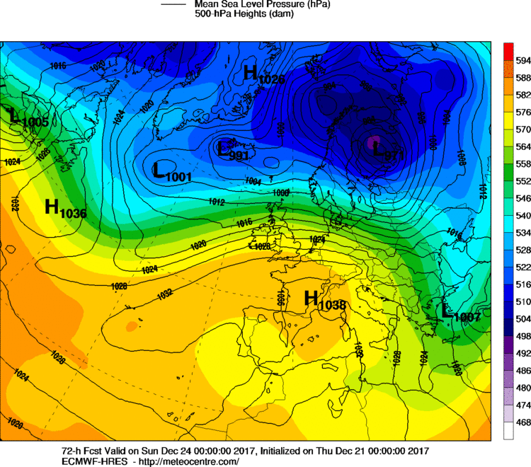 Previsioni Meteo Natale 2017