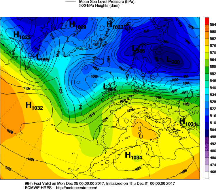 Previsioni Meteo Natale 2017