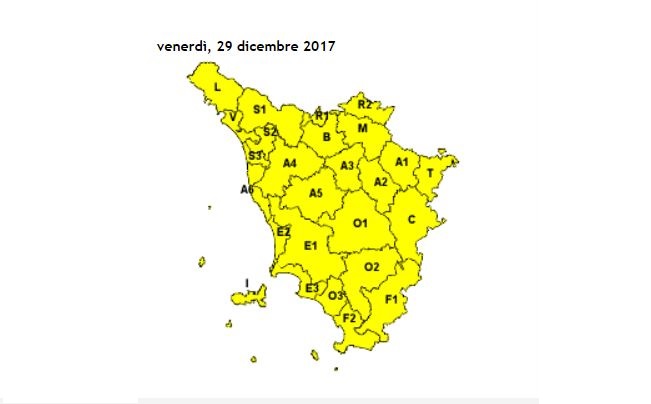 Allerta Meteo Toscana