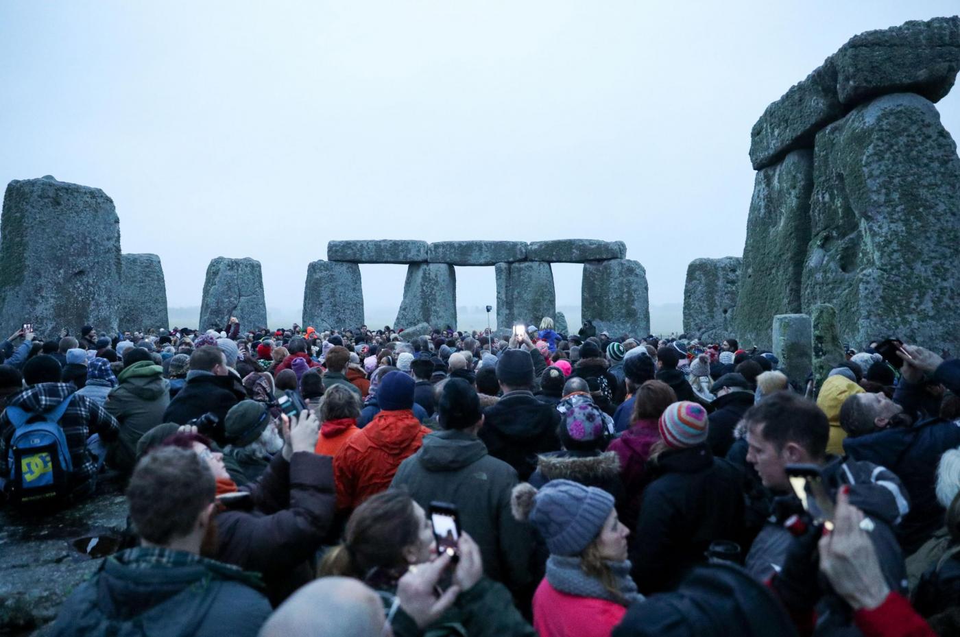 Solstizio d'inverno a Stonehenge