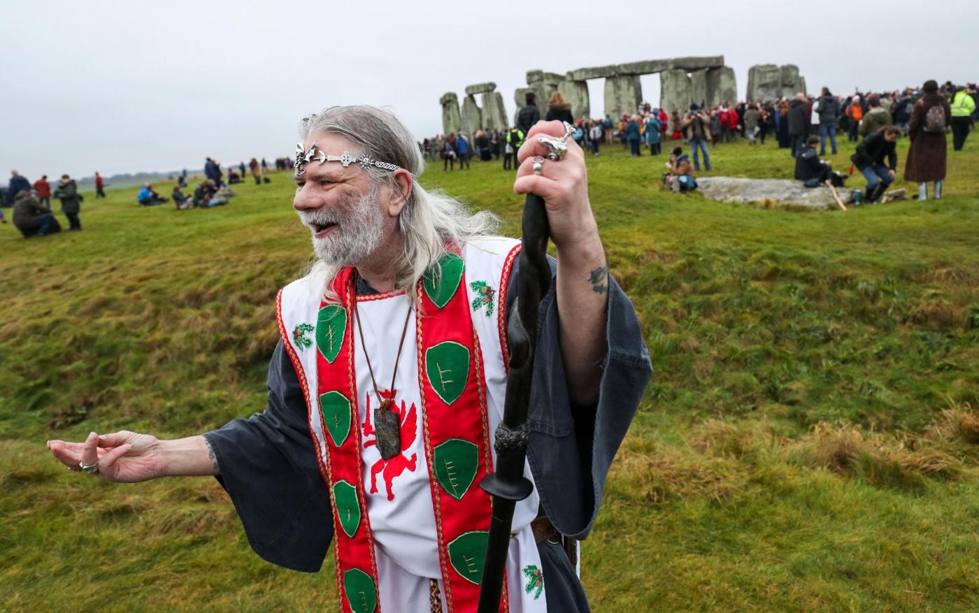 Solstizio d'inverno a Stonehenge