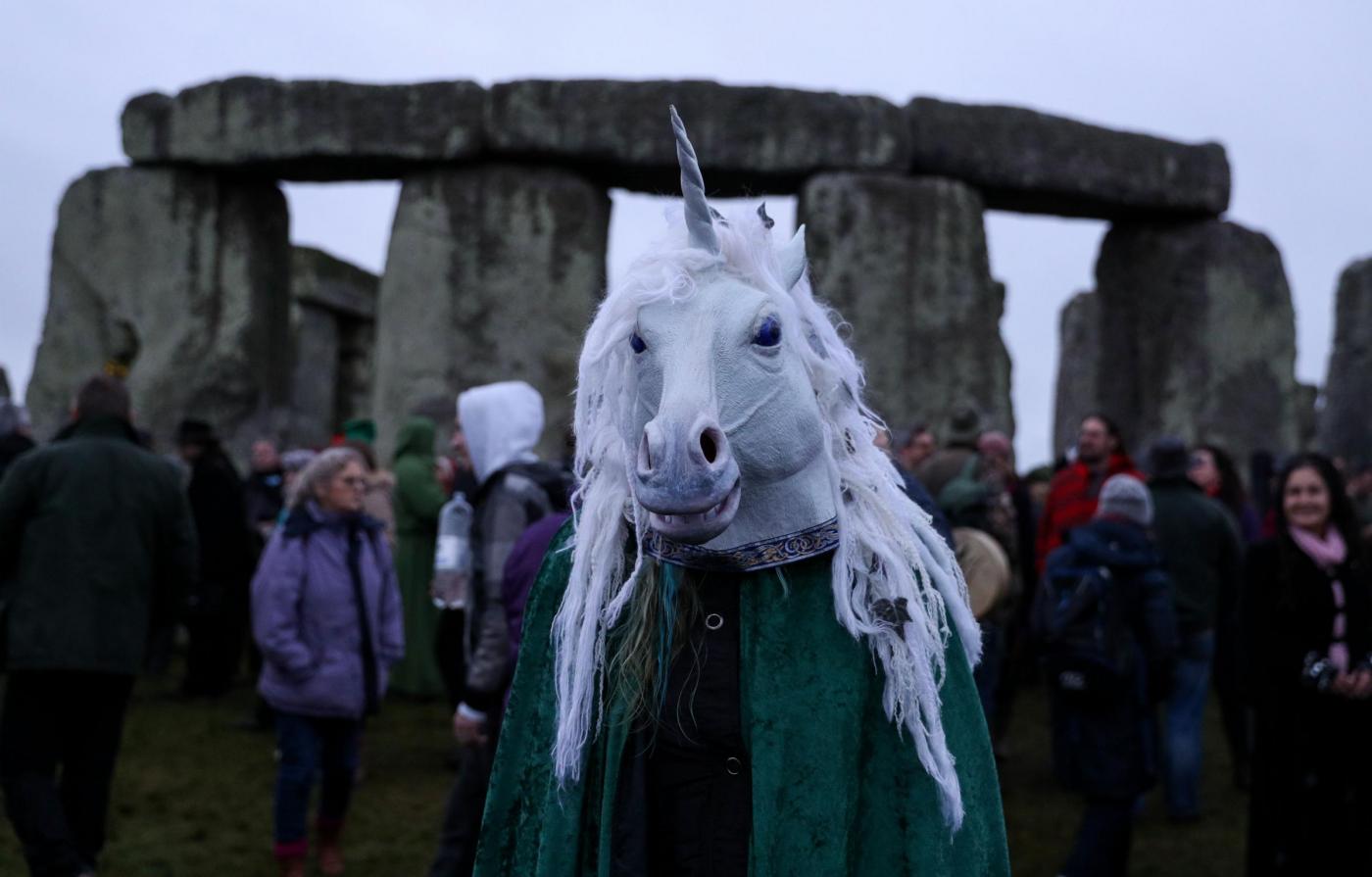 Solstizio d'inverno a Stonehenge