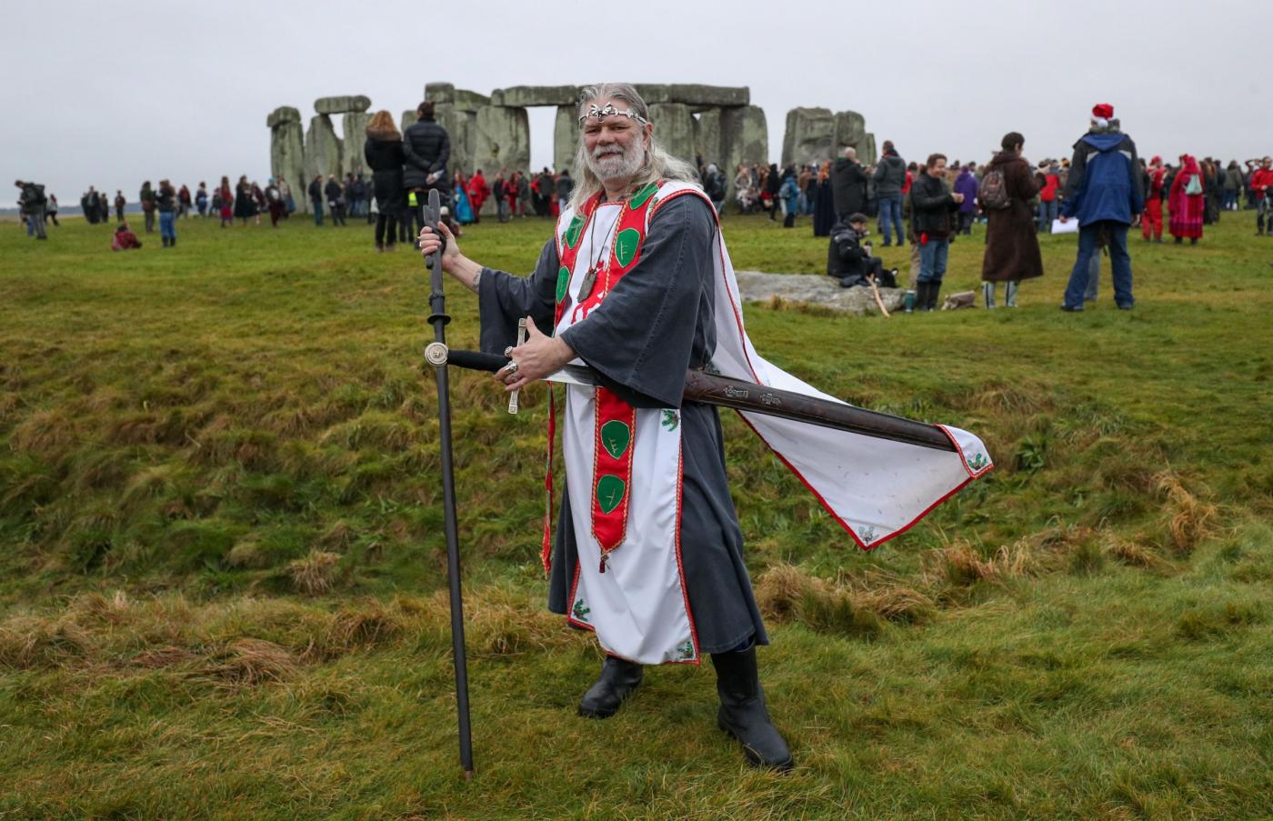 Solstizio d'inverno a Stonehenge