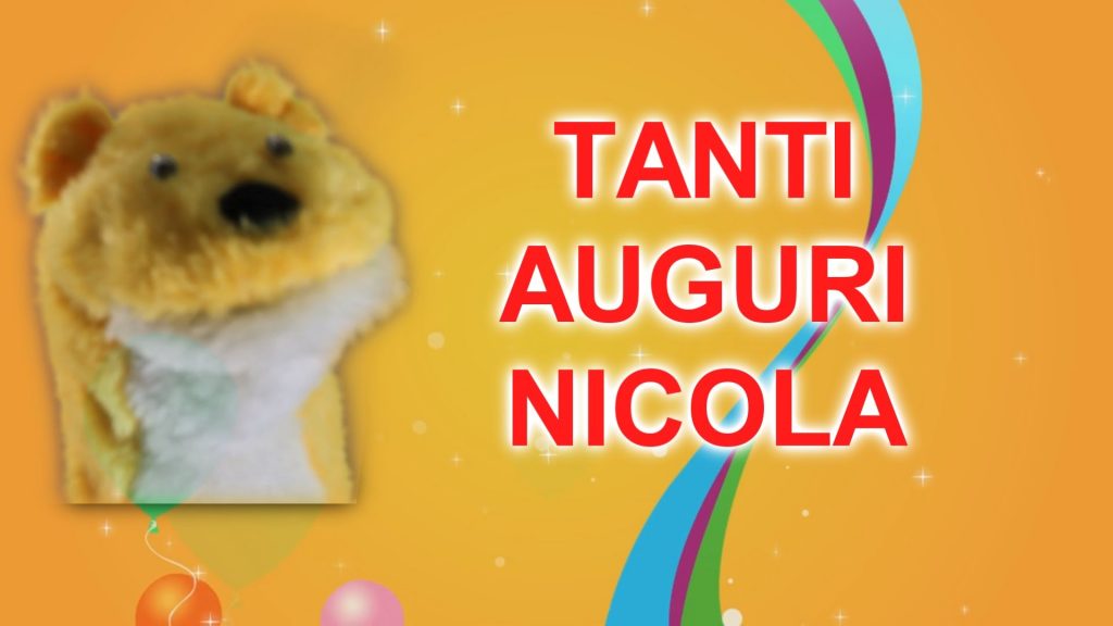 auguri buon onomastico Nicola