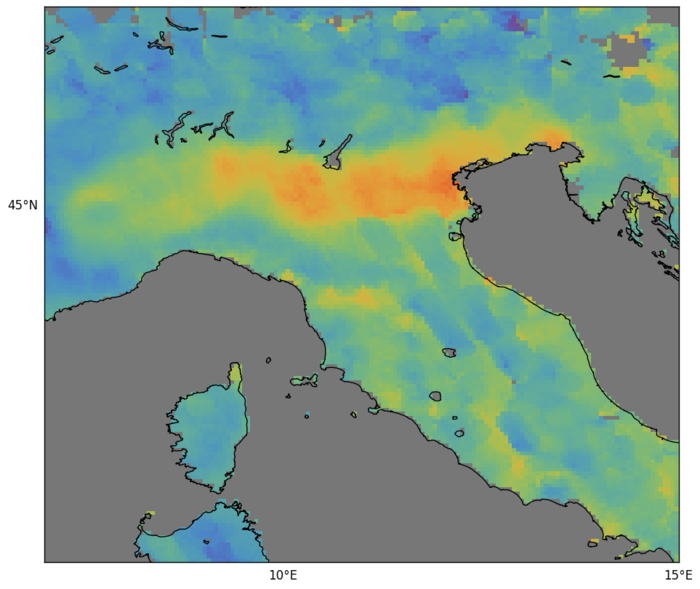 Spazio, Sentinel 5P: Anche L'Italia Nelle Prime Mappe Della Sentinella ...