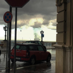 Maltempo, ruggito dell’inverno in Puglia: tromba d’aria sul litorale di Bari, gragnola sul litorale [FOTO e VIDEO]