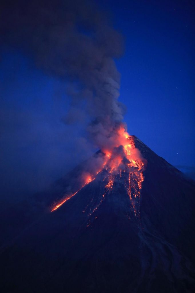 Filippine vulcano Mayon