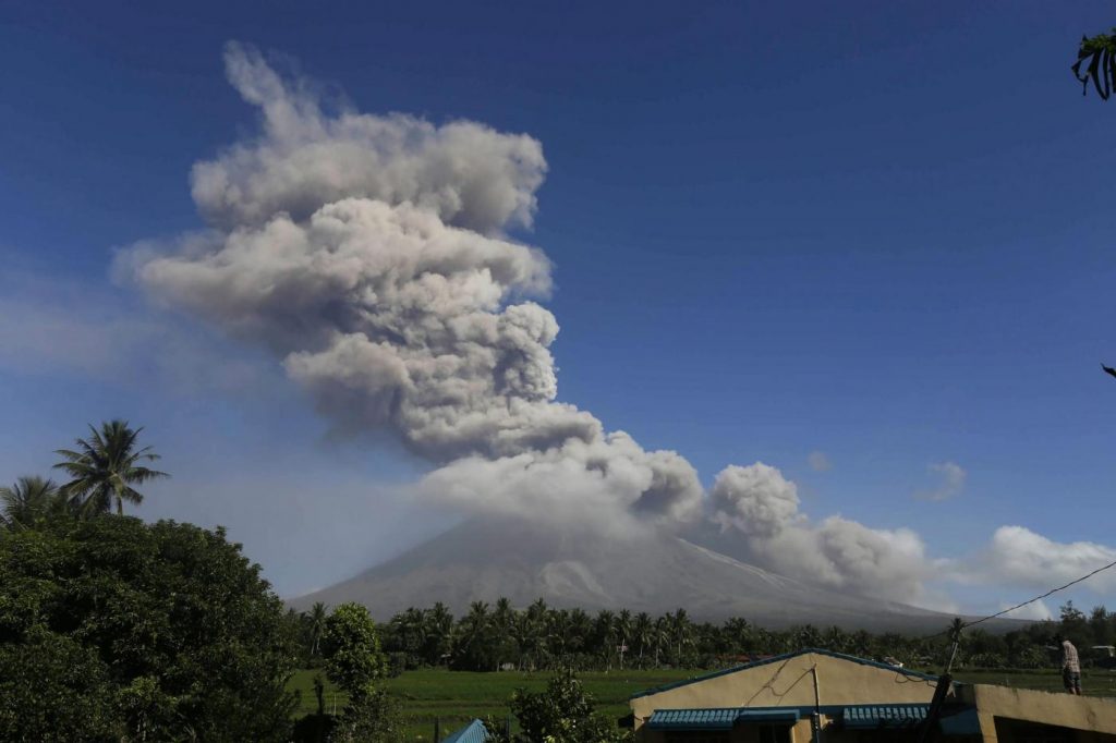 Filippine vulcano Mayon