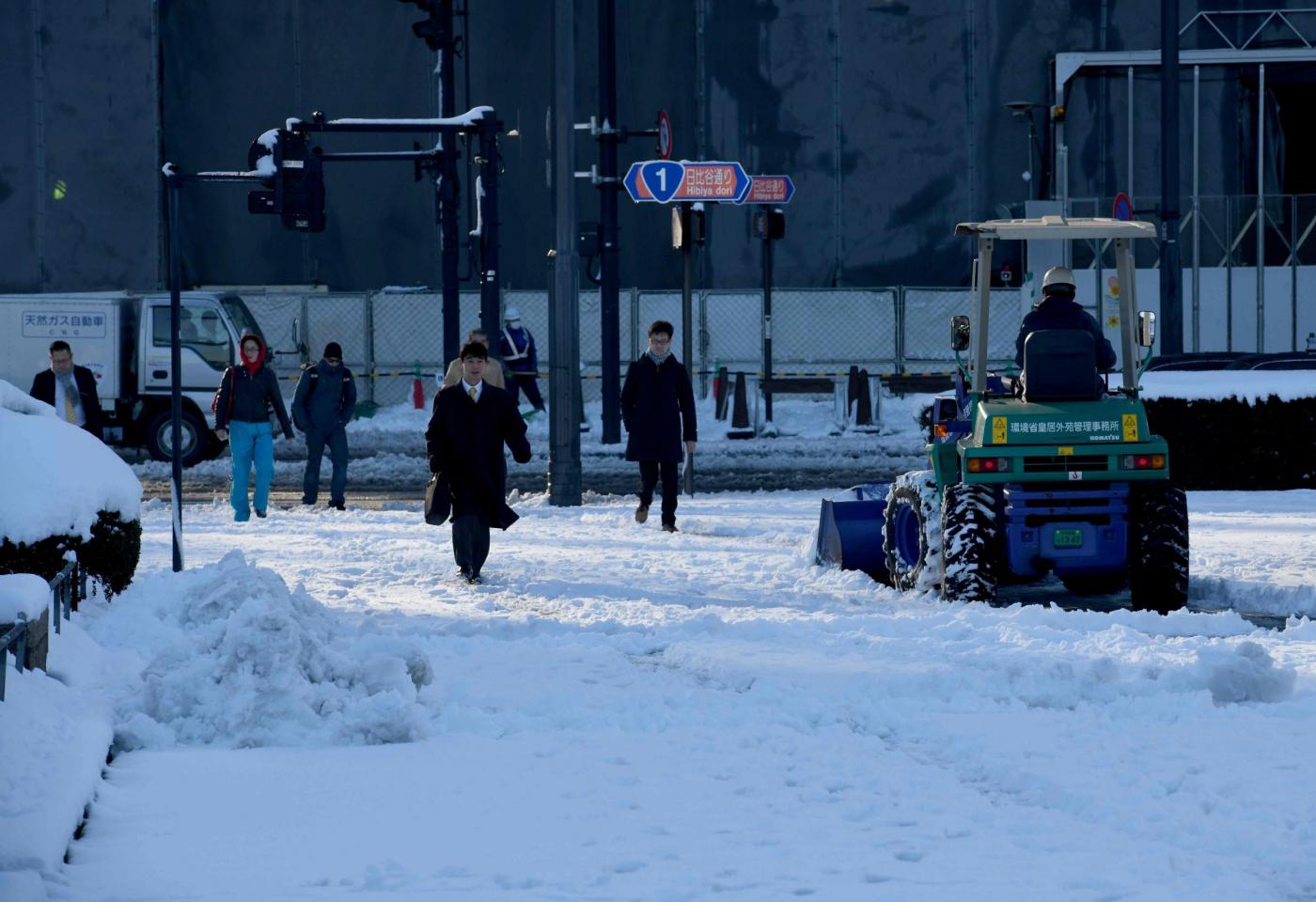 Giappone neve Tokyo