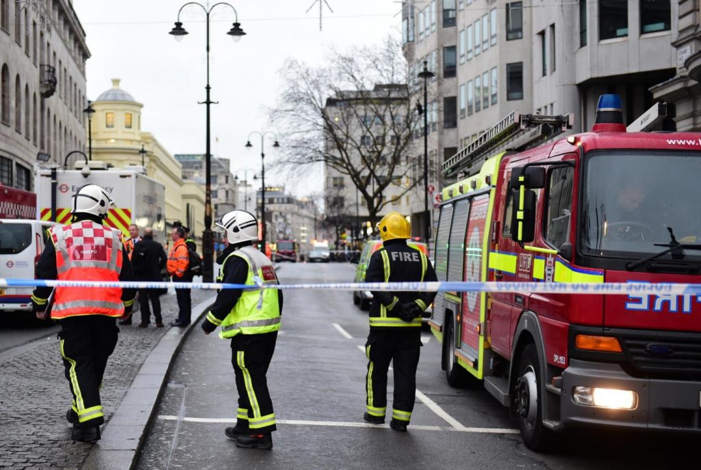 Londra fuga di gas