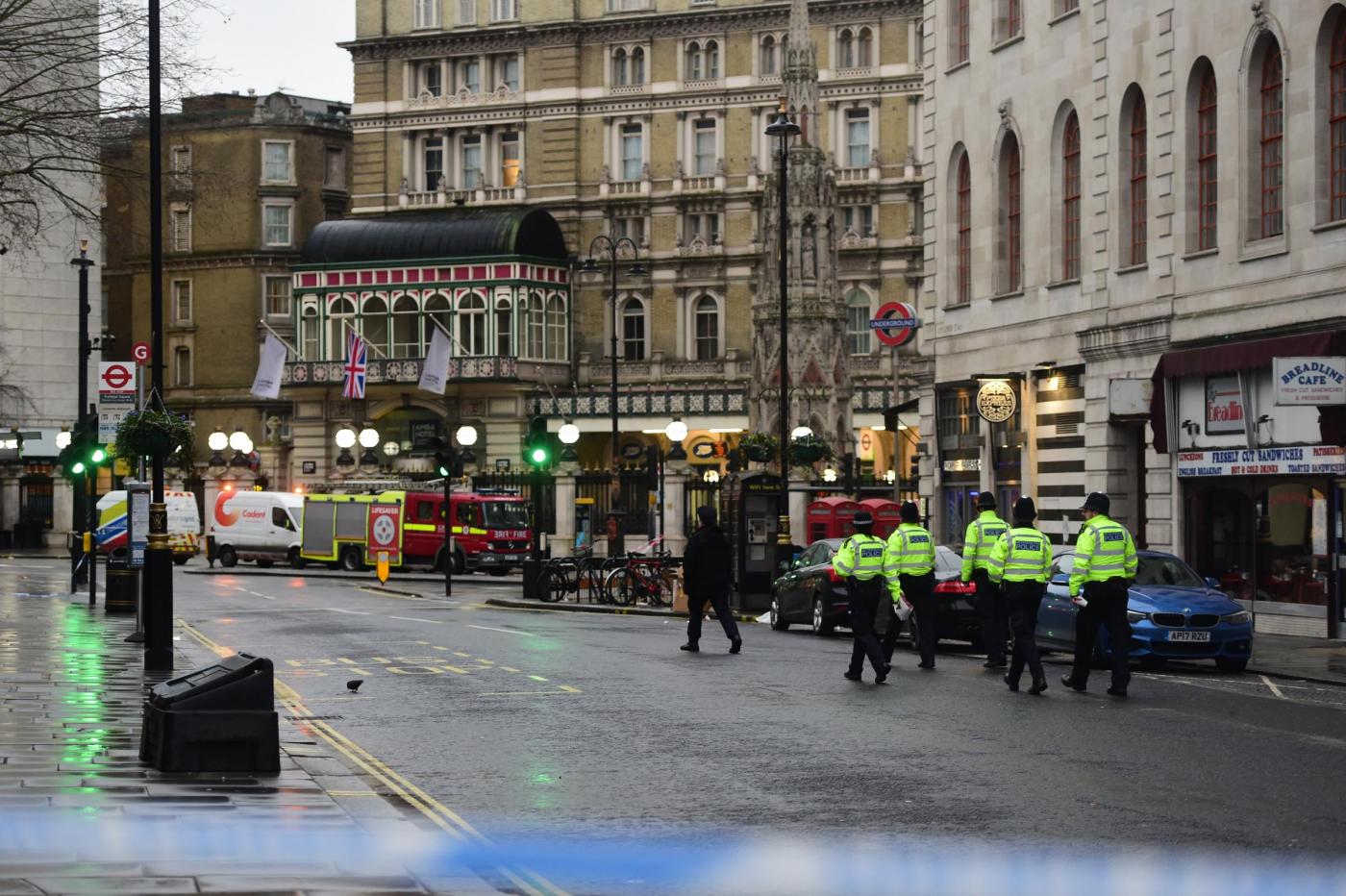 Londra fuga di gas