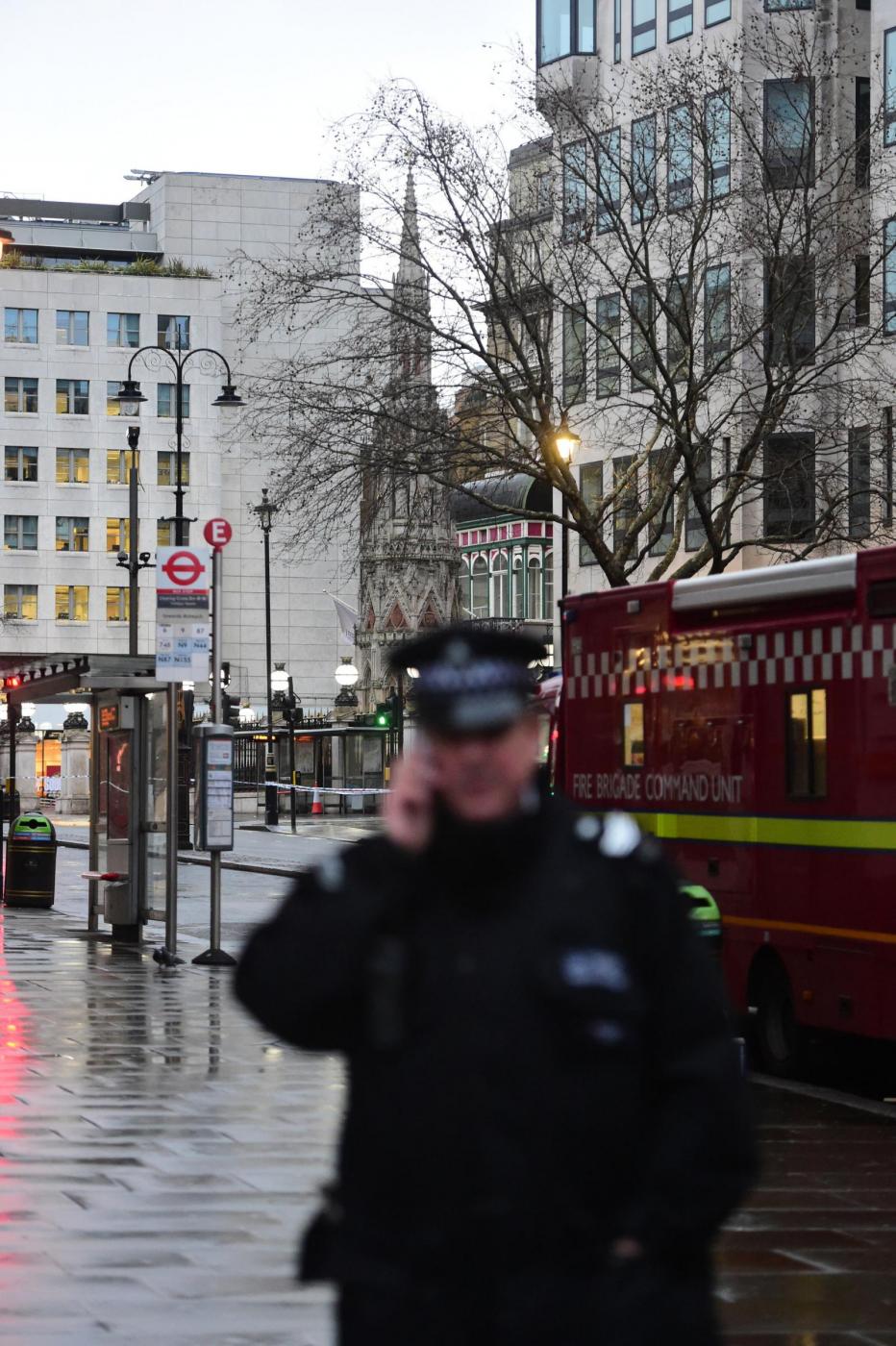 Londra fuga di gas