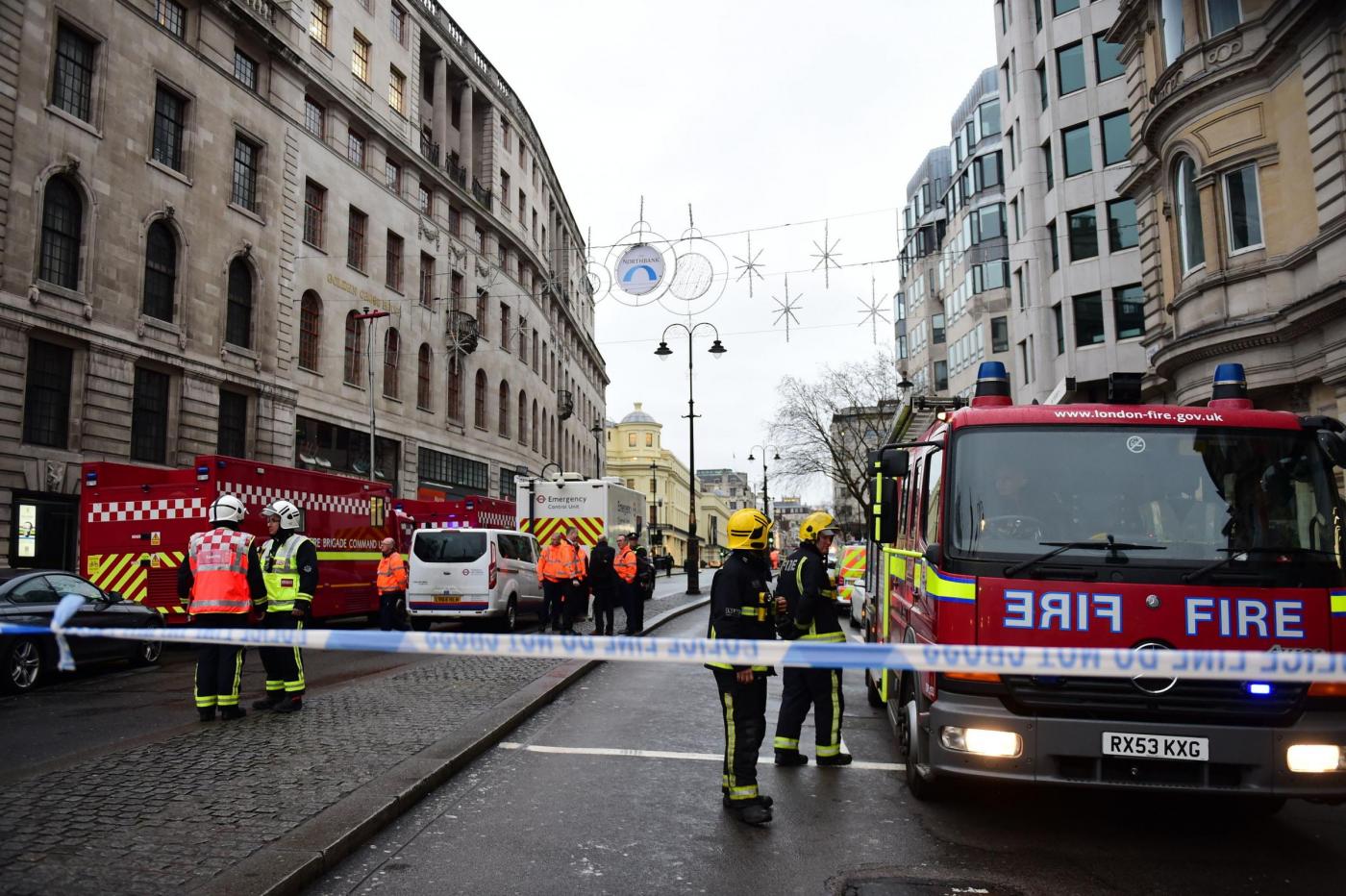 Londra fuga di gas