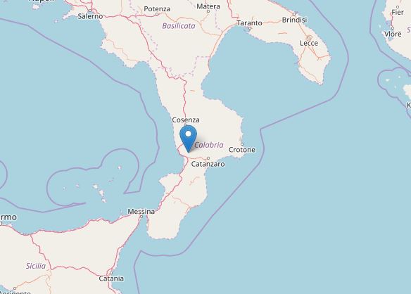 Terremoto Lamezia Terme