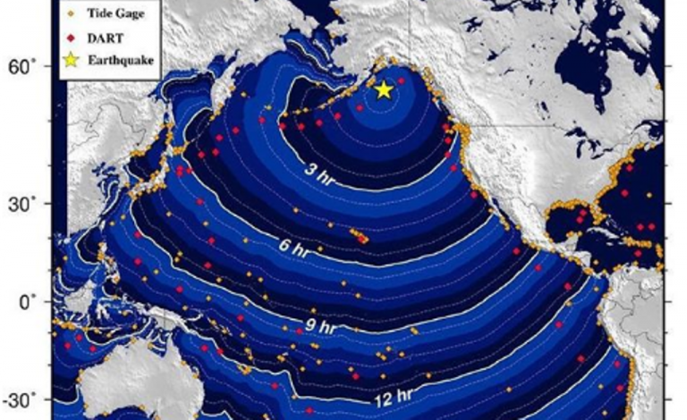 Terremoto tsunami Stati Uniti