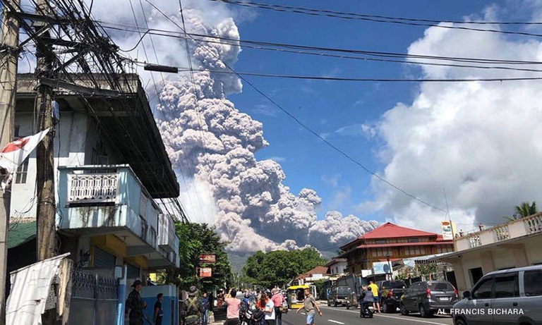 Monte Mayon Filippine