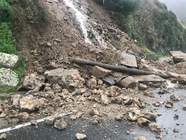 maltempo reggio calabria frana condotta idrica 10 gennaio 2018